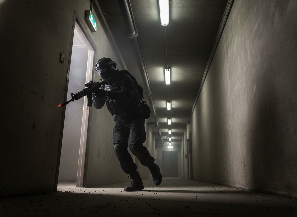 CQB airsoft indoor